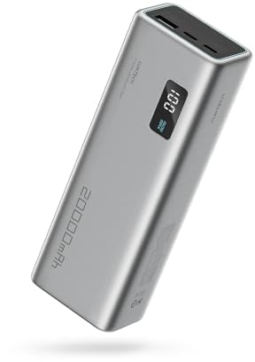 CUKTECH 15 Batterie Externe Ordinateur Portable 20000mAh, 100W Batterie Externe Charge Rapide, USB C Power Bank PD Portable PC 150W mit 3 Ports pour MacBook Air, GalaxyS23Ultra, iPhone 15, Redmi K70