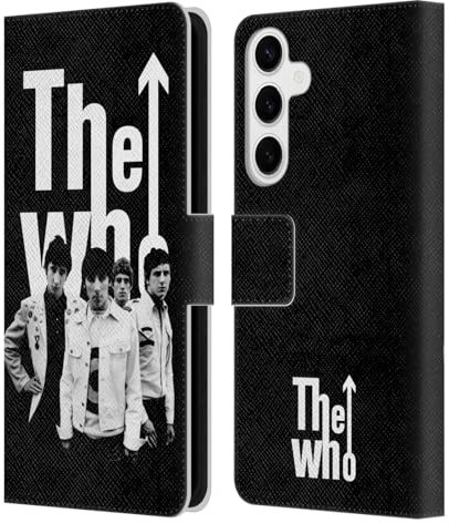 Head Case Designs Offizielle The Who 64 Elvis Kunst Band Kunst Leder Brieftaschen Handyhülle Hülle Huelle kompatibel mit Samsung Galaxy S24+ 5G
