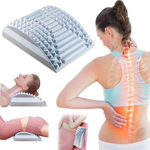 Rückenstrecker Kissen Testsieger, Neuleben Rückenstrecker, Rückenretter, Back Stretcher, Align Nacken und Rückenstrecker, Vielseitige Rücken- und Nackenstrecker zur Linderung