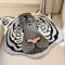 Fun Tiger Teppich,Kinderzimmerteppich,unregelmäßig Kinderteppich für Kinder,für Schlafzimmer Wohnzimmer Spielzimmer und Babyzimmer kinderzimmer antirutsch waschbarer Dekoration Teppiche(Eisenhaltig)