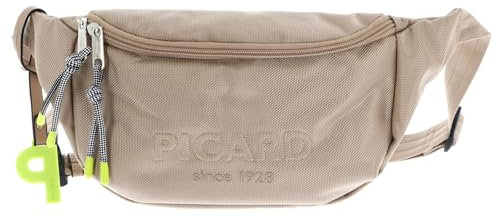Picard LUCKY ONE Gürteltasche aus Nylon mit Reißverschluss in der Farbe Sand, Maße: 15x35x4 cm, 32834U9001