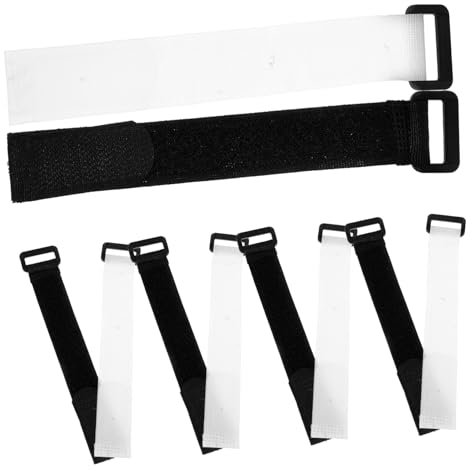 BESPORTBLE 10pcs Tie Fishing Pole Wrap Adjustable Fishing Rod Carrier Rod Strap for Great Supplies for Anglers