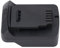Dewalt18-V Battery Adapter, Power Tool Battery Adapter ABS Integrated Battery charges Adapter, Converter for DCB180 DCB200 DCB201 DCB203 DCB203BT