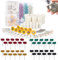 150 Stück Wolle Filz Polieren Bits für Dremel, Multifunktionale Polierset mit Schleifaufsätzen,Polieraufsatz Akkuschrauber,Wollfilz Polierscheibe,Drehwerkzeug Polierset für Metall,Glas,Fahrrad,Radnabe