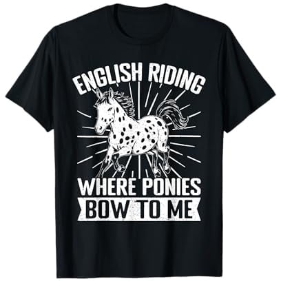 Horseback Riding POny Bow To Me Horse Rider T-Shirt