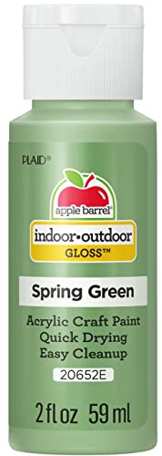 Apple Barrel Acrylic Paint, Green, 2oz