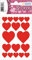 HERMA 3827 Aufkleber Herzen Rot klein groß, 54 Stück, Herz Sticker, selbstklebend, Etiketten in Herzform für Valentinstag Liebe Hochzeit Geburtstag Scrapbooking Dekoration Geschenk Briefe DIY Basteln