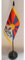 AZ FLAG - Tischflagge Tibet - 15x10 cm - Tibetische Tischfahne 10 x 15 Cm - Flaggen