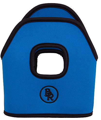 BR Bügelhüllen Bügelschützer Steigbügelschützer Neopren 12 cm pro Paar (princess blue)