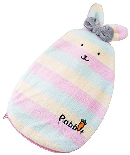 Hot Water Bottle With Cover Hot & Cold Relief Plush Rabbit 350 ML-#03