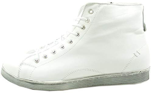 Andrea Conti Damen 0341500 Hohe Sneaker, Weiß, 36 EU