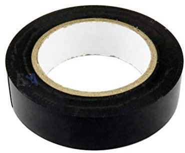 10 Isolierband schwarz 15 mm x 10 m x 0,15 mm Irox PVC selbstverlöschend IEC RoHS Elektriker Aufkleber 15x10 mm / m