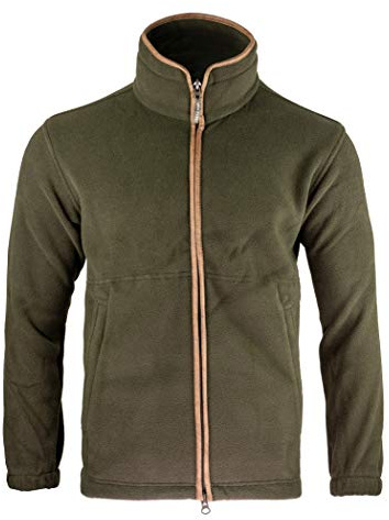 JACK PYKE Countryman Fleece Jacket Dark Olive Large