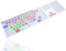 MMDW English Silicone Ableton Live Shortcuts Hotkey Keyboard Cover Skin for Apple iMac G6 MB110LL/B MB110LL/A A1243 Keyboard with Numeric Keypad NumberPad(US and EU Version)