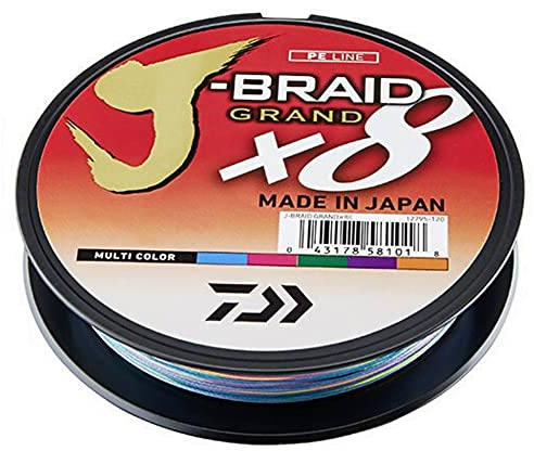 Daiwa J-Braid Grand X8 Multicolor