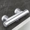 Mitigeur Douche, Mitigeur Thermostatique Douche, Mitigeur Thermostatique de Douche avec Bouton Sécurisé à 38°C, Robinet Thermostatique avec Bouton Antidérapant Économiser l'Eau