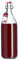 KADAX Bouteille de liqueur de fruits/de coing, style vintage, en verre de soude, transparente, 1,9 l, à fermeture à étrier, 1 pièce