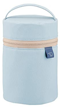 Zojirushi SW-PB01-HL Soup Jar Pouch, Small Size (Food Jar Size 8.5-13.5 fl oz (250-400 ml), Cutlery Pocket, Handle, Can Be Washed, Ice Gray