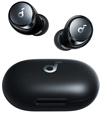 soundcore by Anker Space A40, Kabellose Kopfhörer, Automatische Geräuschunterdrückung bis 98%, 50h Wiedergabe, Hi-Res Sound, Bequemes Design, App Steuerung (Generalüberholt)