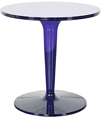 Table d'appoint en Acrylique, Table d'appoint Transparente, Table Basse fantôme, Porte-revues Moderne Table de Chevet Transparente Snack Table d'appoint pour Chambre à Coucher,D