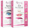 Beauty7 Wachsstreifen Fit Wax Strips Kaltwachs Enthaarungs Streifen Augenbrauen & Oberlippen Wachsstreifen Damen Gesichtsenthaarung cold wax strips Enthaarungsstreifen Mit Perlenpulver und Kamillenöl