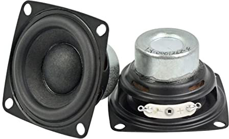 HEYBB Driver de Altavoz de Rango Completo portátil de 2 pcs 2 PCS 4OHM 10W 20CORE Audio Neodymium imán de la Columna de Altavoz for el hogar Bricolaje Altavoz de estantería