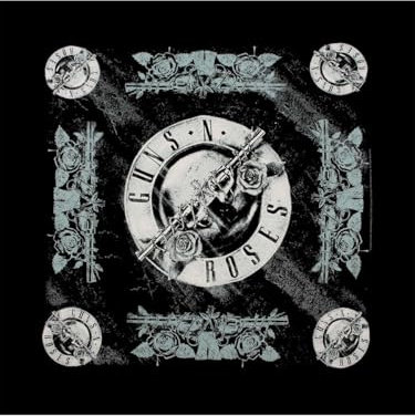 Razamataz Guns N Roses Logo Black Bandana