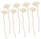 OSOLADY 8St Tong-Gras- Room Fragrance ätherische öle eterischeol fleab flüssig Blumenersatz-Nachfüll-Rattanstäbchen Diffusor hochzeitsgeschenk Aroma Rattans ätherisches Öl Reben Weiß