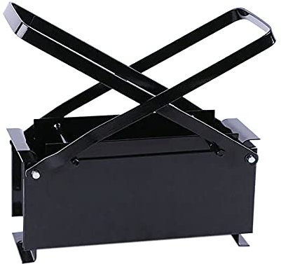 NINGXUE Schrott-Zeitungs-Ziegelpresse, Zeitungs-Verklumpungspresse, manueller Papierscheit-Brikettierer, DIY-Recycling-Zeitungs-Brikettierer, Feuersteinpresse zum Heizen von Kaminöfen, Heimwerkzeug