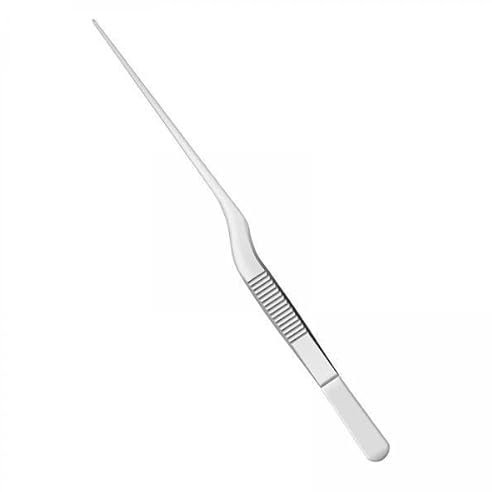 Générique 2 Pinces à épiler pour Enlever Le Cérumen, Bouchons D'oreille, Curette D'oreille En Acier Inoxydable, Nettoyeur D'oreille Antidérapant, Outils de Nett