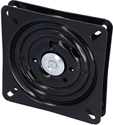 7 Zoll Drehbeschlag, Möbel Drehteller 360° Drehbar Drehplatte Drehlager 180 Grad Automatisch Rebound für Möbel Bar Büro Auto Stühle