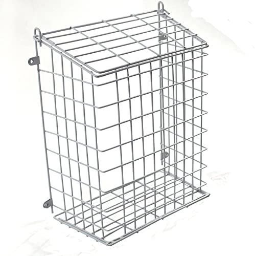 Actiasgear - Front Door Letter Cage/Mail Catcher | White (Extra Large)