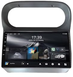Android 15 2 DIN Pantalla Táctil Radio 9 para Renault Twingo 2005-2013 Radio Coche con GPS BT WiFi Carplay Cámara Trasera Multimedia Pantalla(YA1 2+32G)