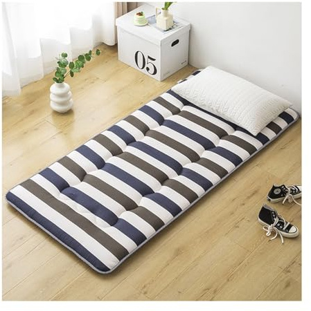 hxoity Kronenmatratze 3cm Dicke Tatami-Schlafmatte Japanische Futon-Matratze Gästebett Ausrollen Schlafunterlage Boden Liege Couch Bett