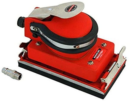 Neilsen CT0879-170 x 93mm Wet or Dry Air Sander with 8000rpm Free Speed - Ideal for Metal, Wood, and Plastic