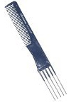 COMARE Hairdressing/Professional Dressing Out Comb with Metal Lifters - 102