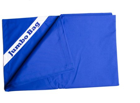 Bezug für Sitzsack Jumbo Bag Extragroßes Sitzkissen dunkelblau