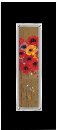 Premier Housewares Poppies Design Framed Wall Art