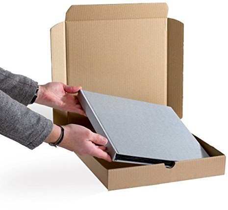 Lot de 5 Boîtes postales extra-plates CARREES format 320x320x50 mm