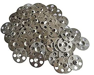 Rondelles de fixation (x50) Inox pour panneaux prêts à carreler