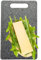 Medium Black Chopping Board - 30 x 20cm Granite Effect. Hygienic, Knife Friendly When Cutting Or Preparing in The Kitchen. Scratch Resistant, Double-Sided Use, Ridged & Tough. Dishwasher Safe.