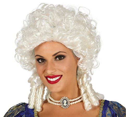 Guirca 4070.0 Perruque en carton Blanc Taille unique