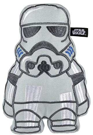 CERDÁ LIFE'S LITTLE MOMENTS - for Fan Pets | Star Wars Hundespielzeug Kuscheltier - Offizielle Star Wars Lizenz, Stormtrooper