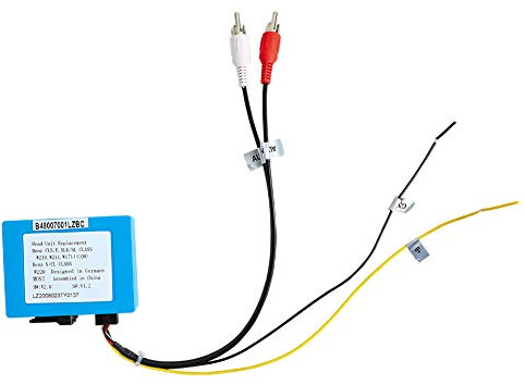 YUNTX Décodeur de Fibre Optique la Plupart des boîtiers pour autoradio autoradio pour Mercedes Benz E CLS SLK S CL Series (Avant 2008)