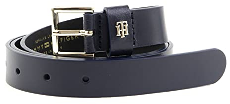 TOMMY HILFIGER Square Buckle Belt 2.5 W100 Desert Sky