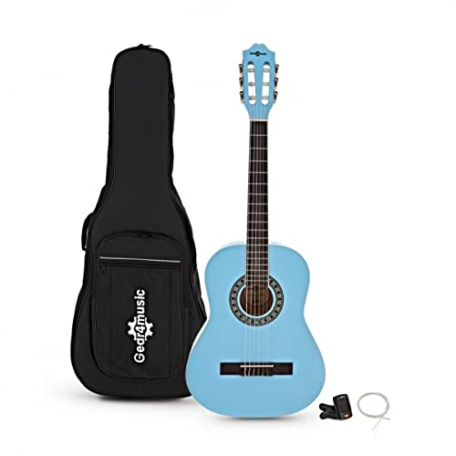 Gear4music Klassische Gitarre 3/4 Größe Anfänger Pack für Kinder Alter 7-10