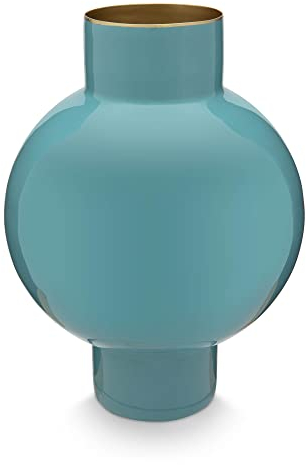 Pip Studio Vase Metal klein sea Green 18 x 24 cm