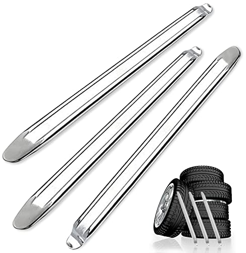 Montierhebel, 3 Stücke Montiereisen, 32 x 2 cm Reifenmontierhebel, Wiederverwendbar Montiereisen Reifen, Reifen Montiereisen Geeignet für Motorräder Fahrräder und Elektrofahrräder