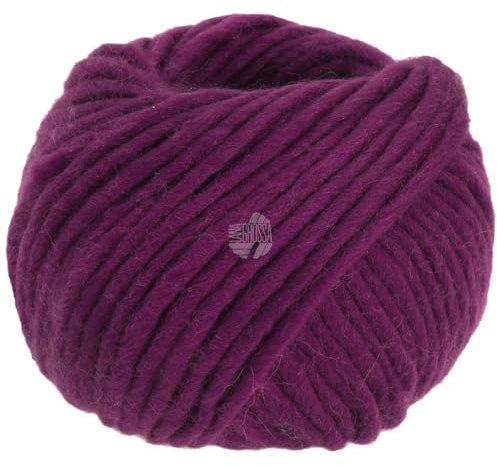 LANA GROSSA Per Lei GOTS | Klassisches Merino-Dochtgarn, GOTS zertifiziert | Handstrickgarn aus 100% Schurwolle | 50g Wolle zum Stricken & Häkeln | 60m Garn FB 43