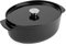 KitchenAid Cast Iron Cocotte en Fonte Émaillée avec Couvercle, Ø 30cm, Ovale, 5,6L, 6,3kg, Haute Qualité & Durable, Saisir, Frire, Sans PFAS, Induction,P oignée Ergonomique, Au four à 260°C, Onyx Noir